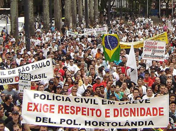 15 anos da maior greve da história da Polícia Civil
