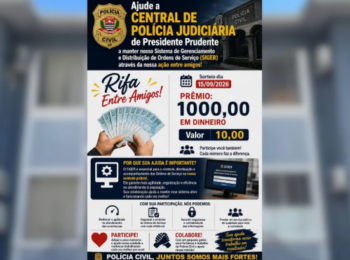Polícia abre investigação interna sobre rifa para equipar delegacias em SP